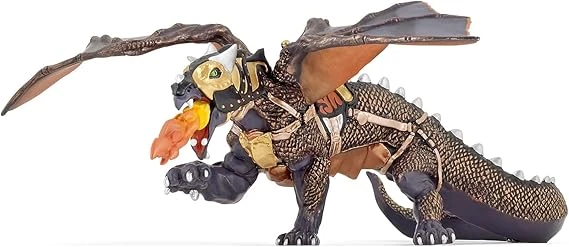 Papo - 38958 - Figurine - Dragon des ténèbres - Multicolore