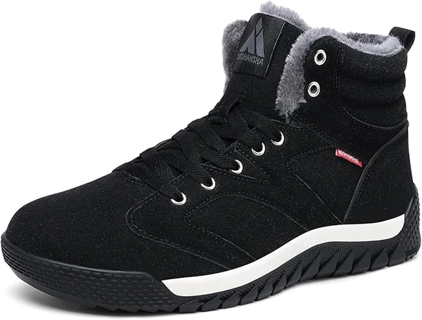 Mishansha Bottes de Hiver Homme Femme Chaud Antidérapant Chaussures de Neige Taille 36-48 EU