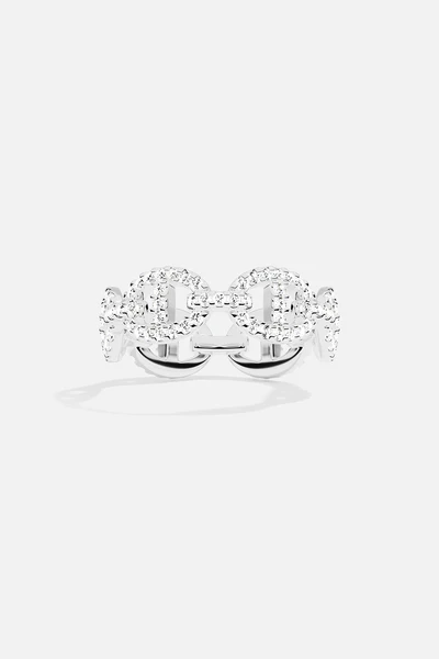 Bague Maille Marine