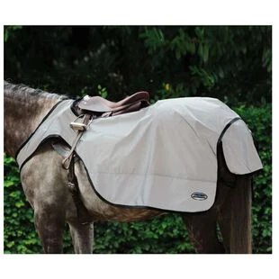 Weatherbeeta Couvre-reins Reflective Wrap Around Exercise 0G (Argent/N