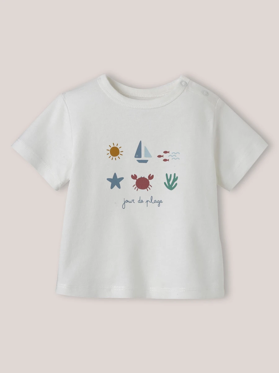 T-shirt imprimé Bébé - Coton biologique