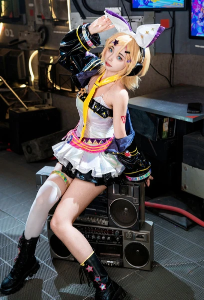 Muse Dash Rin Cosplay