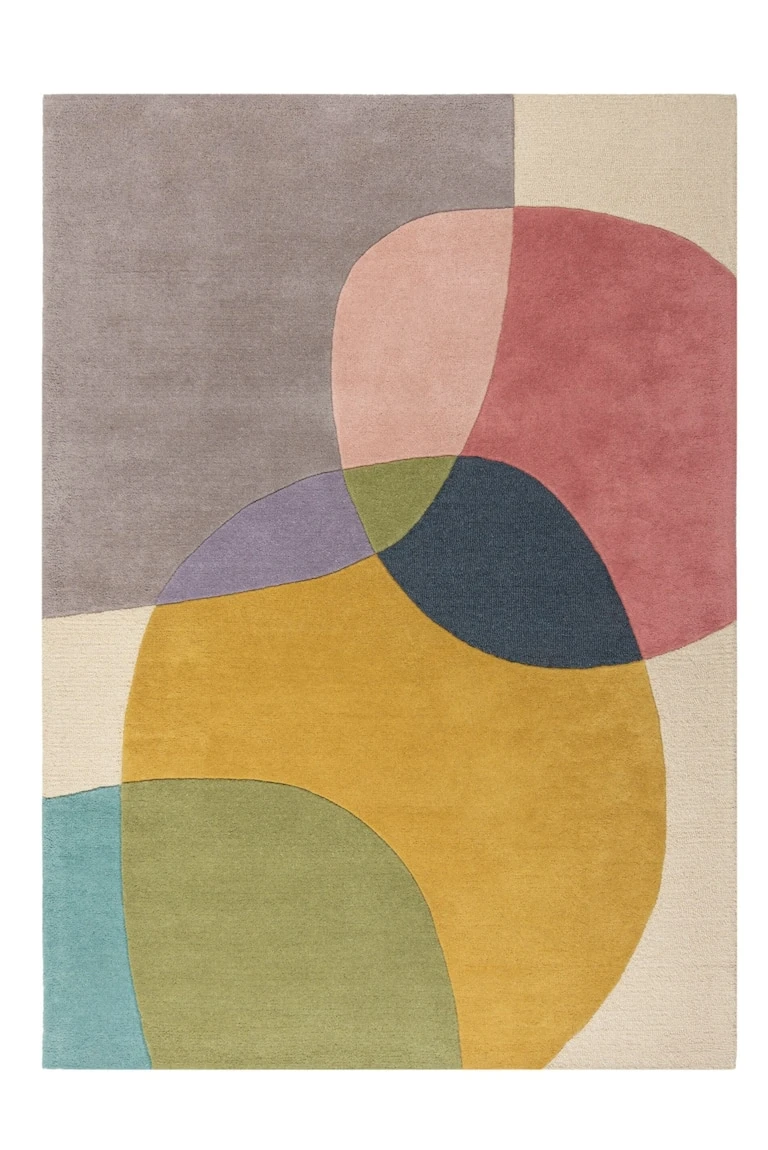 Tapis Moderne En Laine Glow