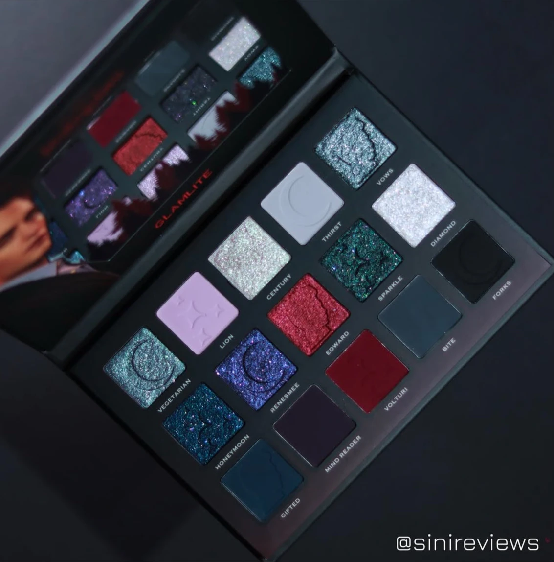Twilight X Glamlite Team Edward Palette