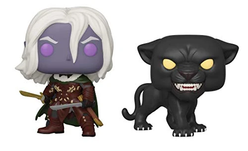 POP Funko Dungeons &amp; Dragons - Drizzt Do'Urden &amp; Guenhwyvar 2 Pack