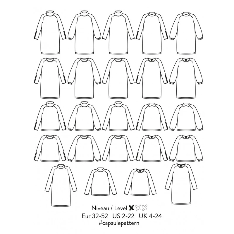 Patron Atelier Scämmit Robe - Capsule