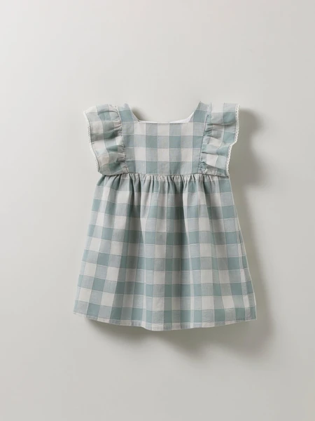 Robe en lin et coton Bébé