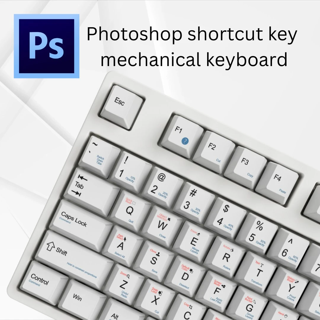 Photoshop Shortcut Key Mechanical Keyboard(Win & Mac)