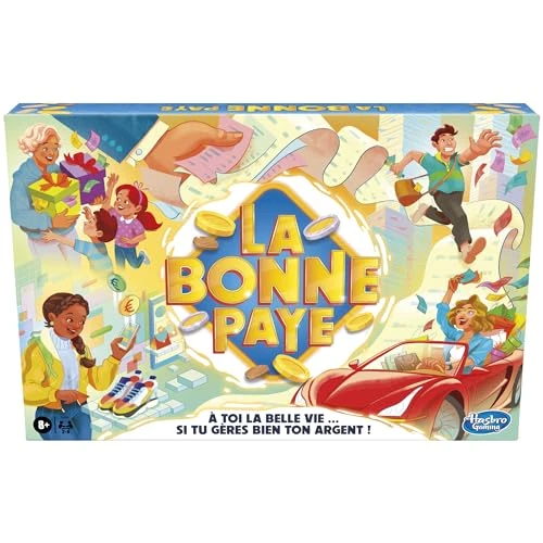 La Bonne Paye, Jeu de Société Familial Amusant, Apprentissage de la Gestion de l’Argent, pour Enfants dès 8 Ans et Les Fans de Jeux Stratégique, 2 à 6 Joueurs
