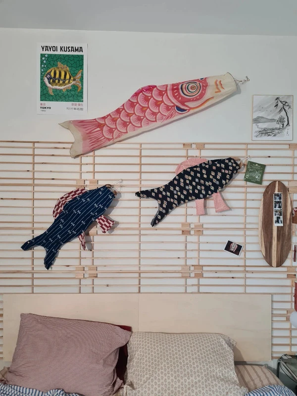Koinobori vintage 100% japon