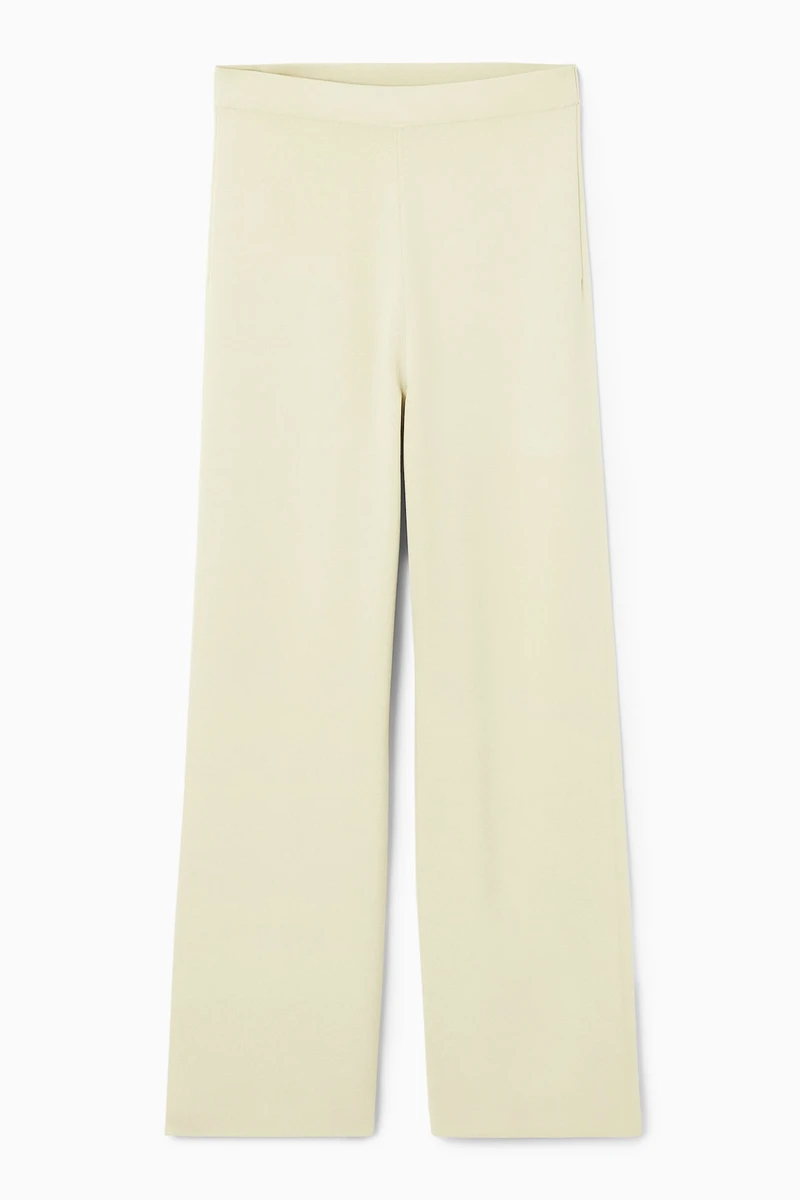 PANTALON DROIT EN MAILLE