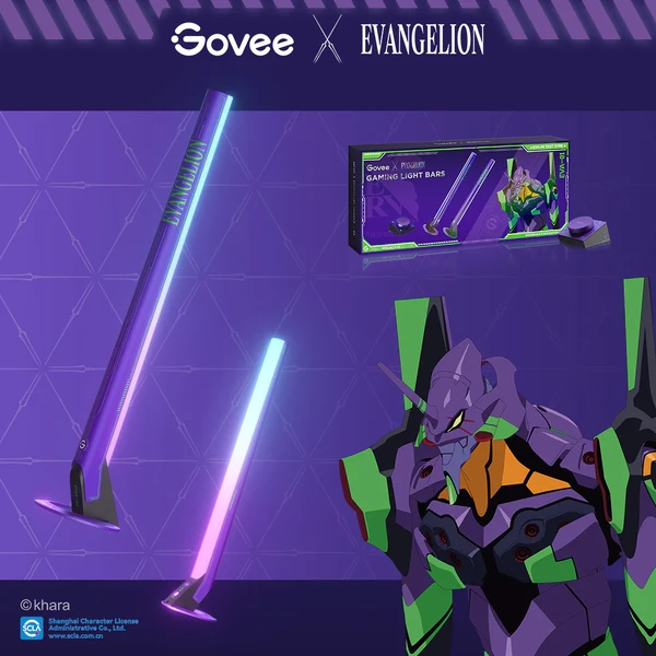 Govee RGBIC Wi-Fi Gaming Light Bars with Smart Controller