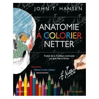 Anatomie à colorier Netter