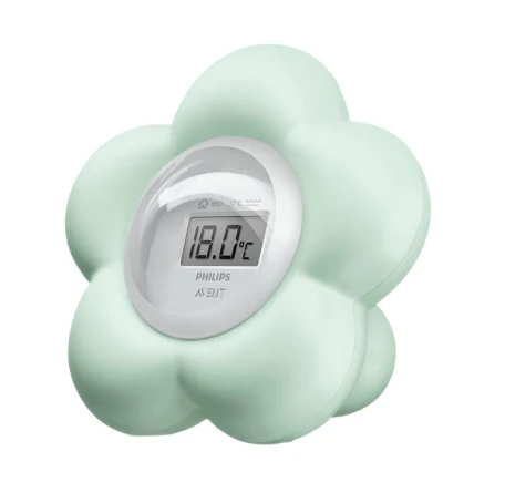 Philips AVENT Thermomètre de bain et de chambre numérique menthe | Dreambaby