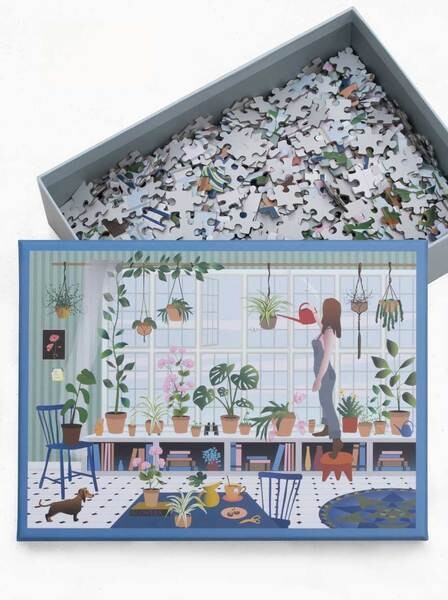 PLANT LOVER - jigsaw puzzle with 1.000 pieces 👉🏼 buy it here