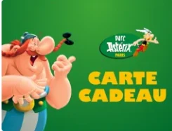 Carte cadeau pour une journée au Parc Asterix
