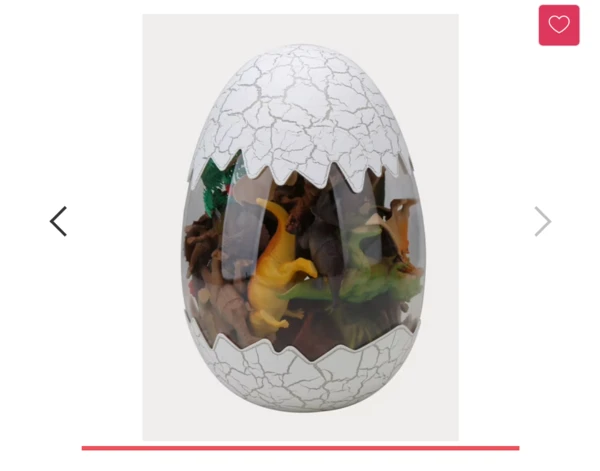 Oeufs de dinosaures avec 33 figurines