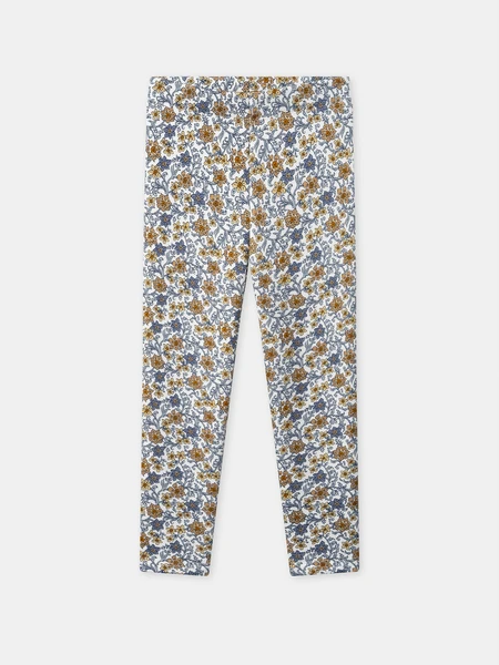 Legging imprimé fleuri Fille