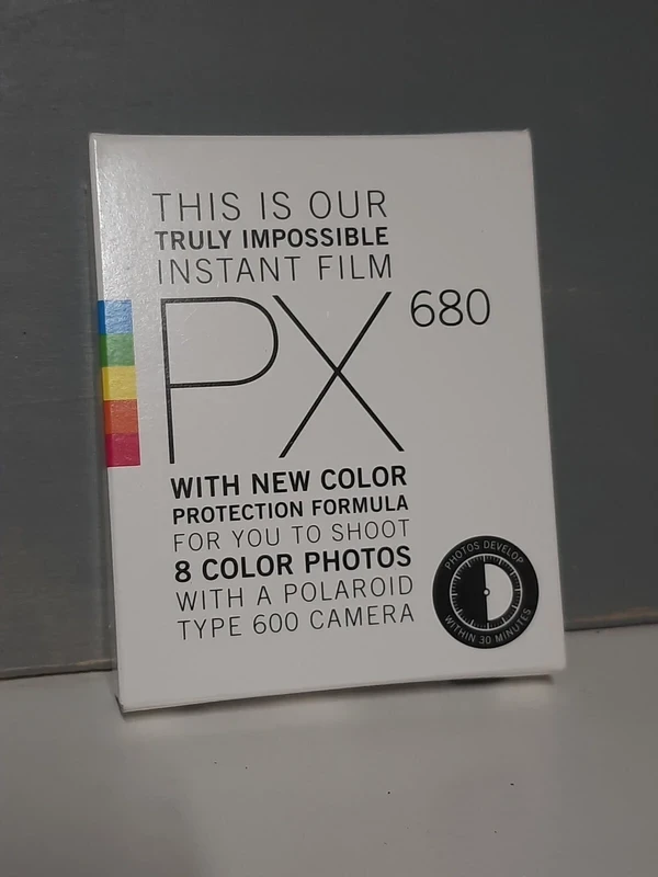 Film Instantanée Couleur PX 680 Impossible - pour Polaroid 600 - Vintage 680 AS