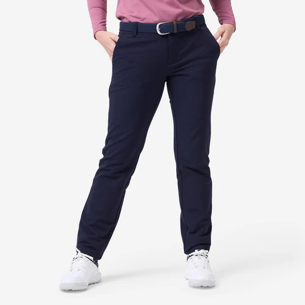 Pantalon golf hiver femme - cw500 noir