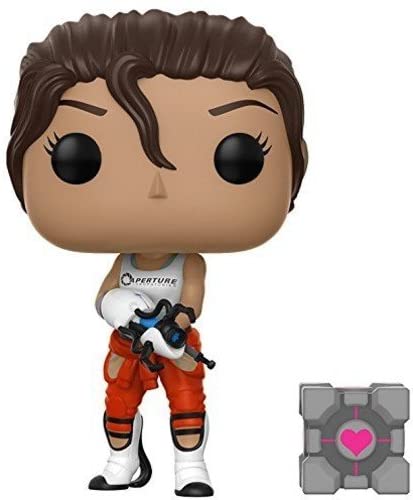 Funko Figurine Pop Vinyl Games Chell w Portal Gun 21040 Funko Figurine Pop Vinyl Games Chell w Portal Gun 21040