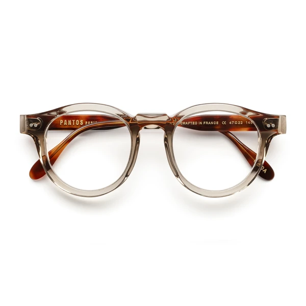 Pantos Optical Bold 6810A • Crystal Oyster & Light Tortoise • Pantos Paris