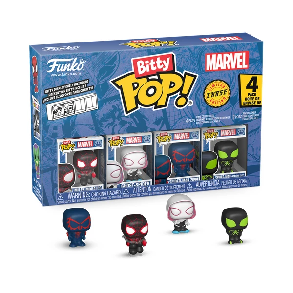BITTY POP! SPIDER-MAN 4-PACK SERIES 2