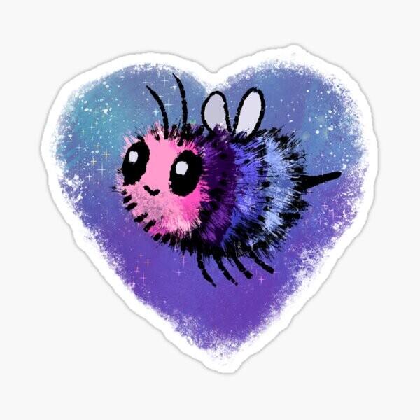 Abeilles de fierté - Omnisexuel | Sticker