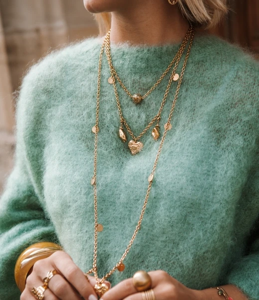 Collier Sautoir Acier Inoxydable - Bijoux Cailloux