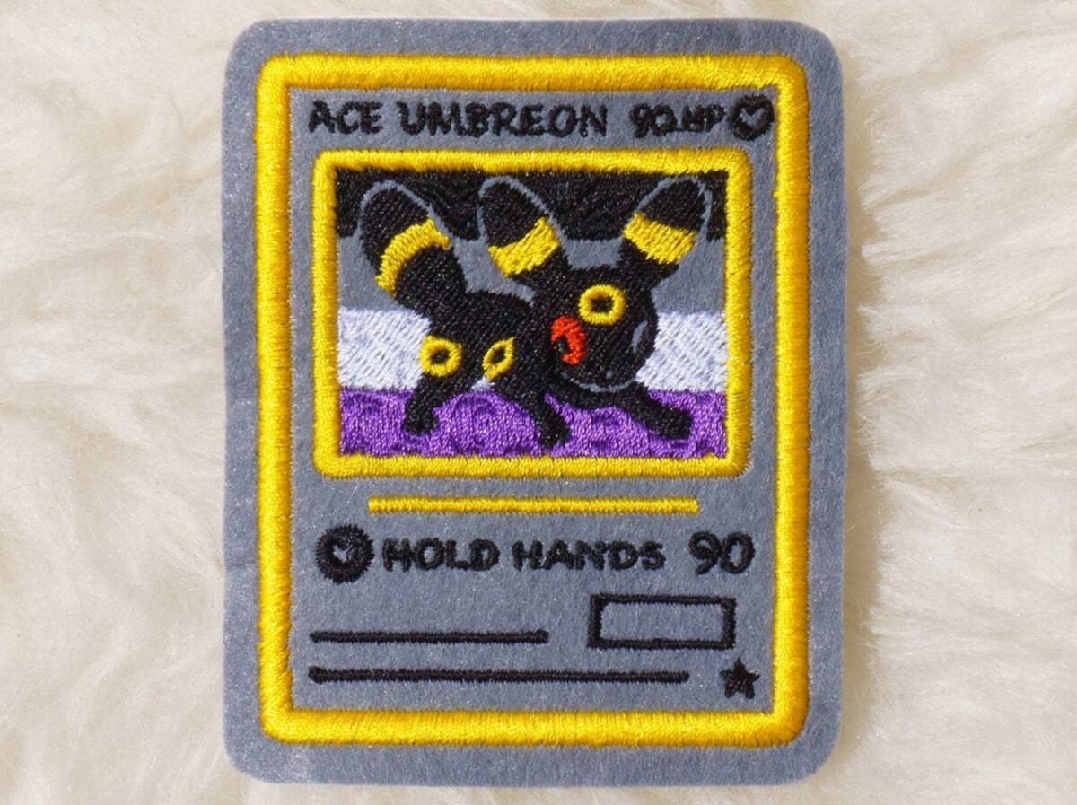 Ace ᑌmbreon Card Sew-On Patch