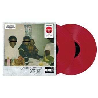 good kid, m.A.A.d city 10th Anniversary Édition Limitée Exclusivité Fnac Vinyle Rouge