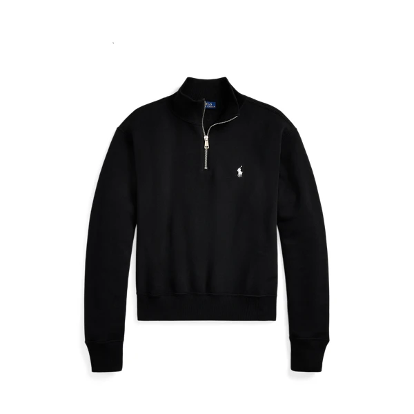 Pull demi-zippé en molleton pour femme | Ralph Lauren® FR