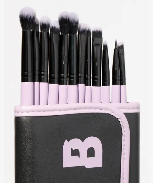 Eye Wonder 12 Piece Eye Brush Set With Brush Roll