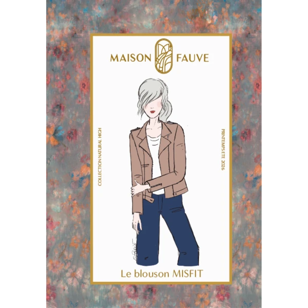 Patron Veste Perfecto Maison Fauve - Misfit