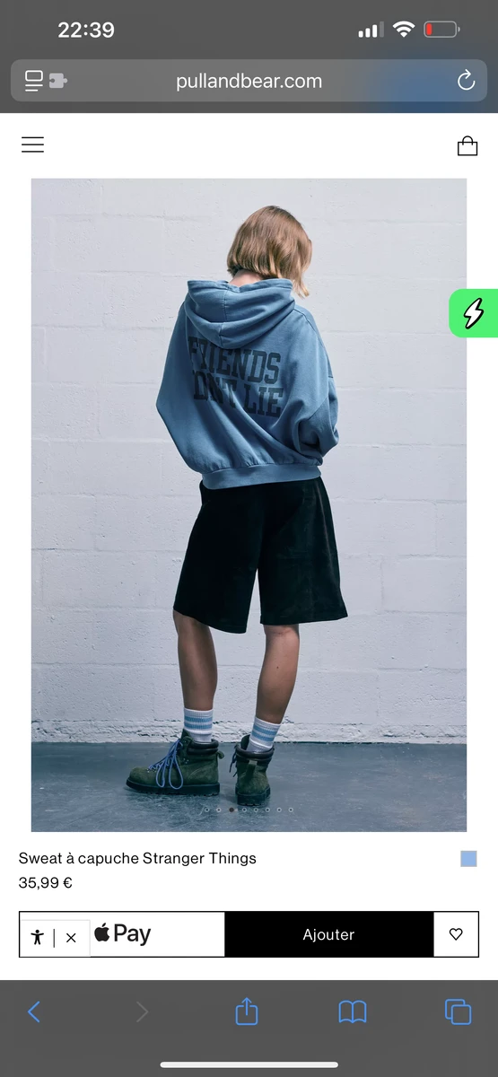  Sweat capuche Stranger Things 