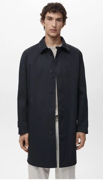 Trench classique résistant à l’eau