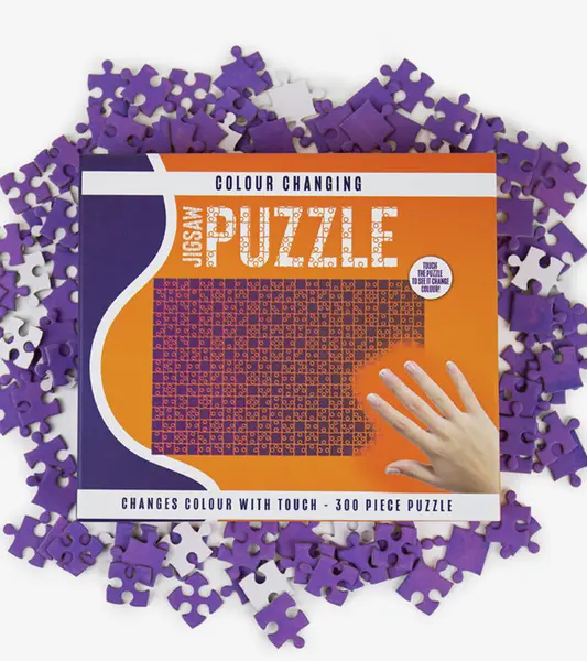 Puzzle caméléon - Qui change de couleur
