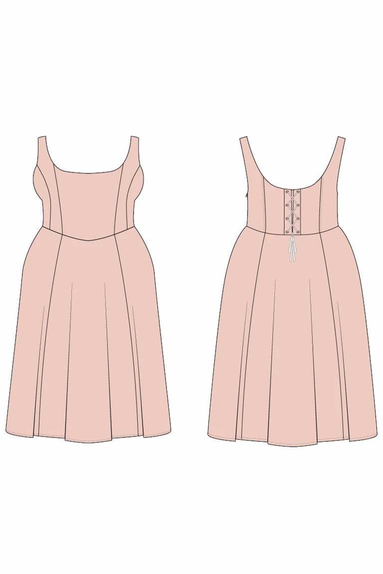 Emma Dress PDF Sewing Pattern