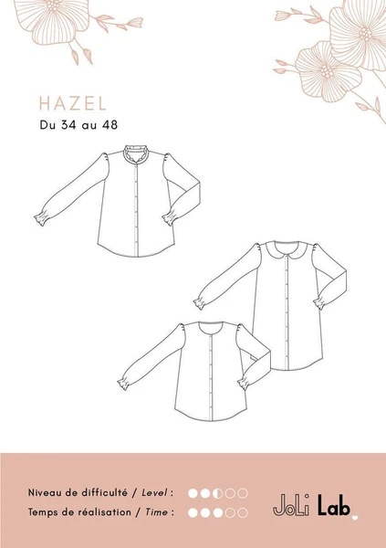 Chemise / robe Hazel - Patron Couture PDF