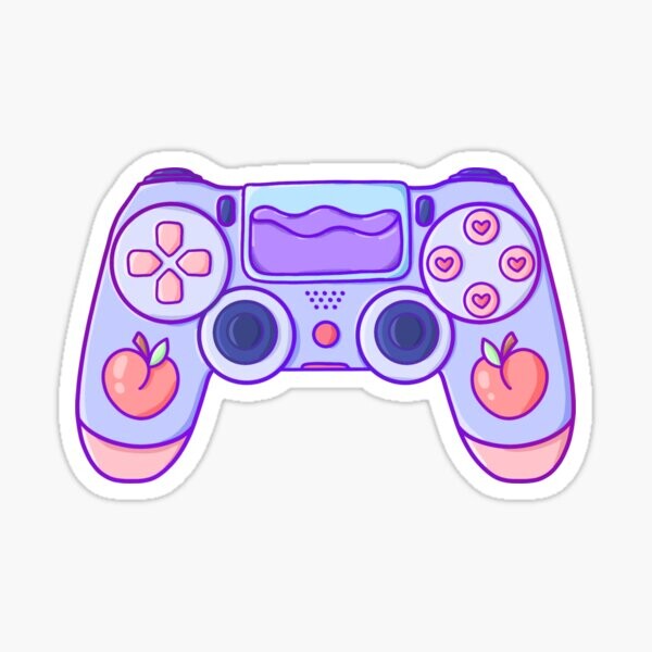 Contrôleur de jeu Peachy | Sticker
