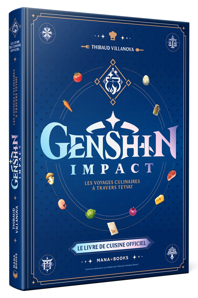 Genshin Impact Le livre de cuisine officiel Genshin Impact - Mana Books