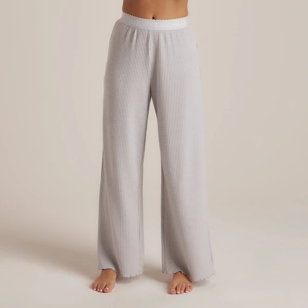 Pantalon de Pyjama Soft Waffle - Givre