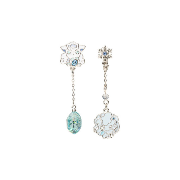 Boucles d'Oreilles Clip Goupix Feunard Forme Alola