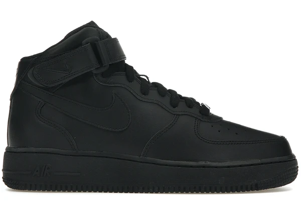 Nike Air Force 1 Mid Noir (ado)