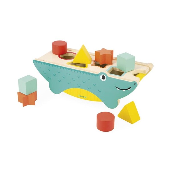 Boite à formes Croco des formes | Tropik - Janod