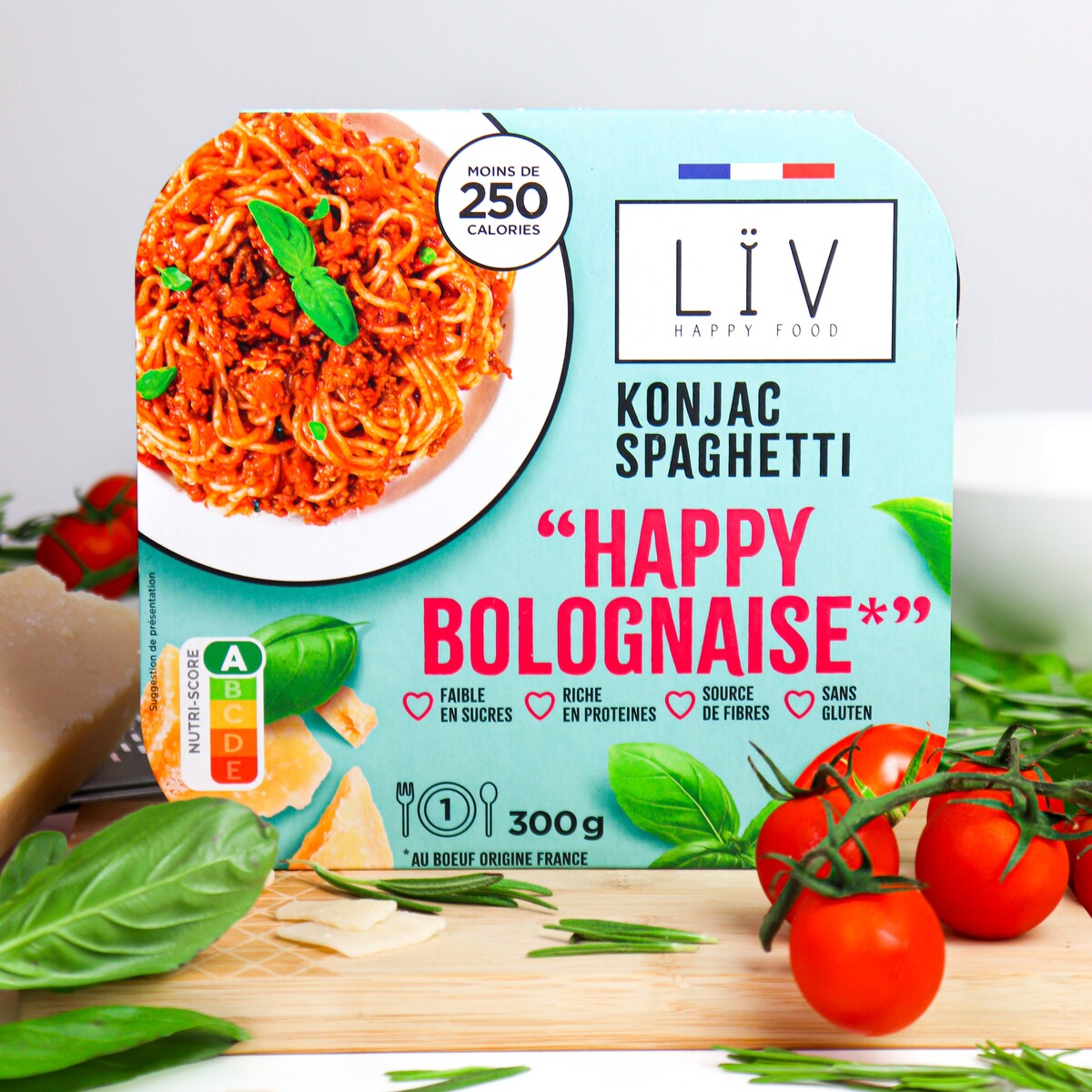 HAPPY Bolognaise 6x300g - START BOX - 6 Plats - LIV Happy Food