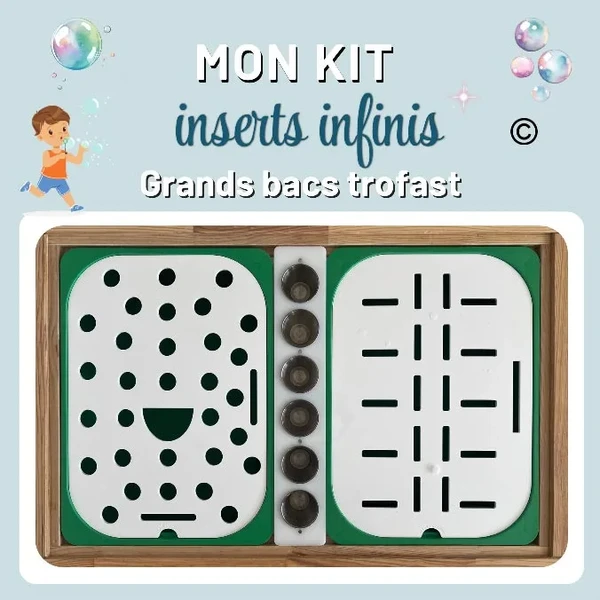 Insert Trofast grand bac x2 - mes inserts infinis exclusif
