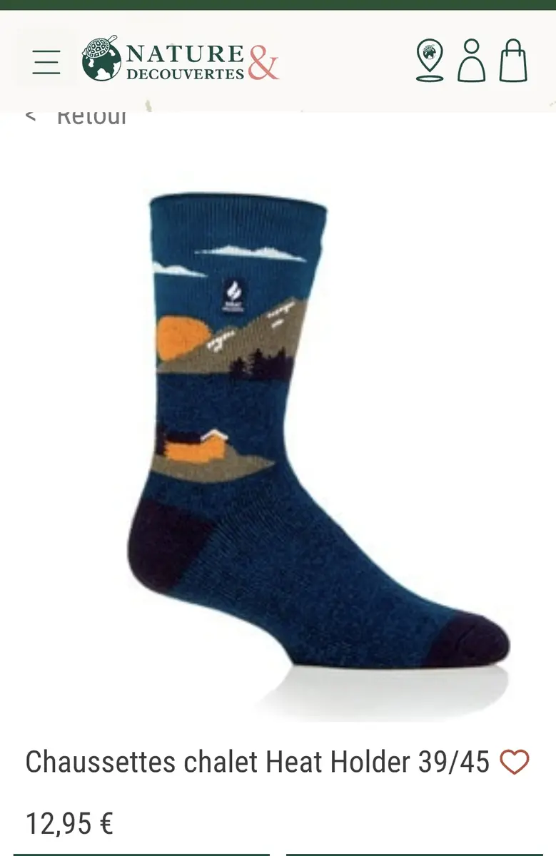 Chaussettes chalet Heat Holder 39/45