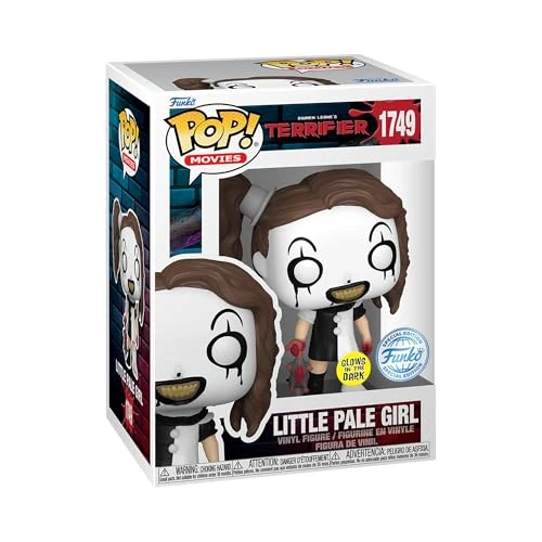 Funko Pop Movies: Terrifier - Little Pale Girl - Glow in The Dark - Collectible Vinyl Figure - Gift Idea - Official Products - Toys for Kids and Adults - Movies Fans
