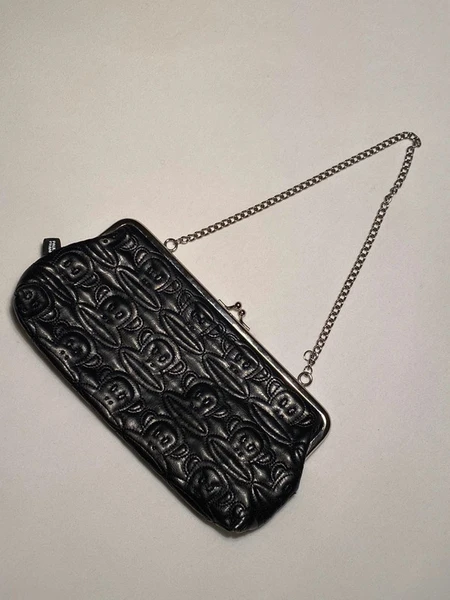 Small black clutch